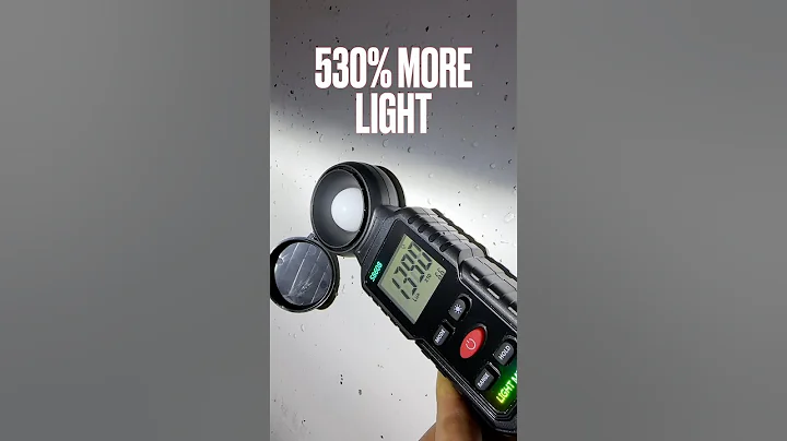 Crazy Difference! Osram H4 LED vs Stock Bulbs (LUX Meter Test 😳) #ledlights #automobile