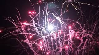 Saxilby tree lighting fireworks finale
