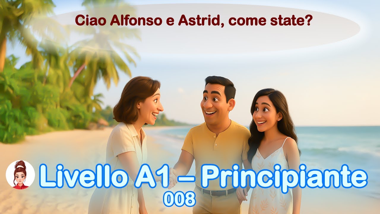 🇮🇹 Acquista fluidità  presentarti e presentare gli altri in italiano A1