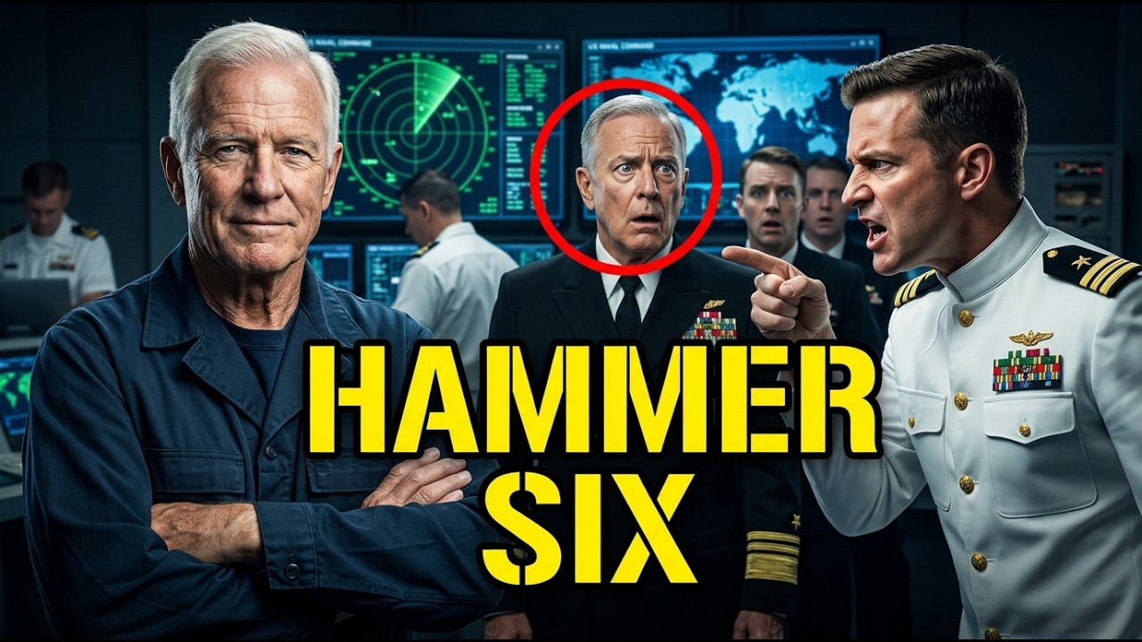The Captain Demanded the Old Veteran's Call Sign — His Answer “Hammer Six” Made the Admiral Freeze