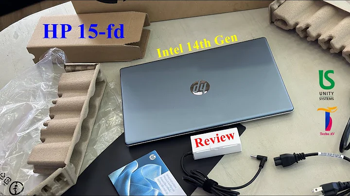 HP Laptop 15-fd1109TU Intel Core 3 100U Unboxing and Review | Best Laptop For School and Office Work