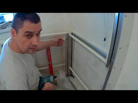 Хэрхэн хийх хайрцаг гарч drywall + тавиур нь гэрэл