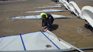 Prise De Ris Char À Voile