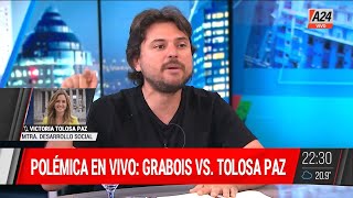 🚨Polémica | Juan Grabois se cruza en vivo con Victoria Tolosa Paz