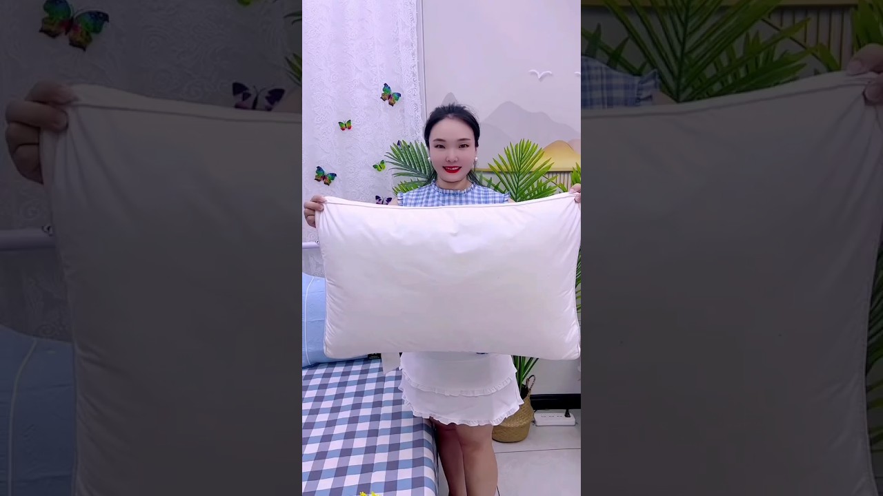 Comfort You Can Feel | Pure Cotton Pillow Cover for Every Home 🛏️❤️