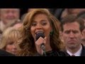 Beyonce national anthem at presidential inauguration ceremony 2013  abc news