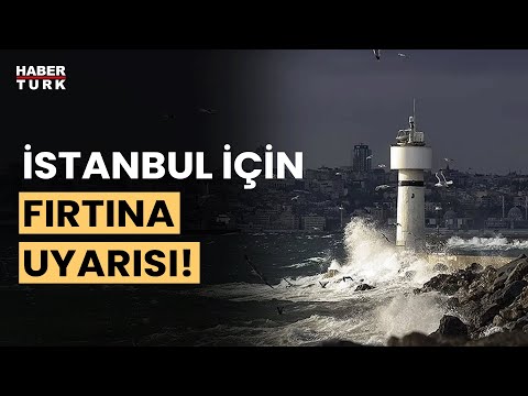 İstanbul için fırtına uyarısı: Sıcaklıklar düşecek, yağışlar etkili olacak!