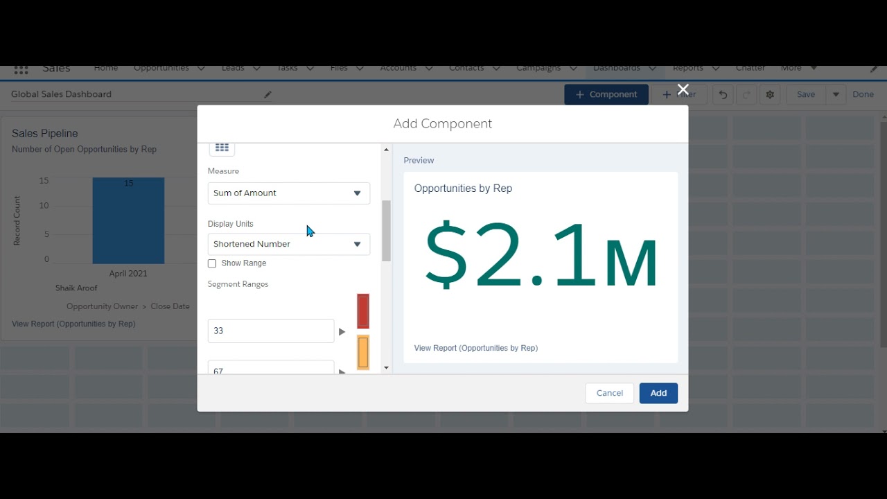 Visualize Your Data Part 7#Trailhead#Salesforce. - YouTube