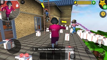 Scary Teacher 3D | MOD MENU | troll mini Miss T  (android, ios) part 1480