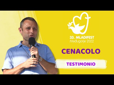 33. FESTIVAL DE LA JUVENTUD TESTIMONIO: Cenacolo