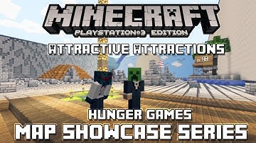 PS3 Minecraft Map Showcase: Episode 57 Attractive Attractions Hunger Games