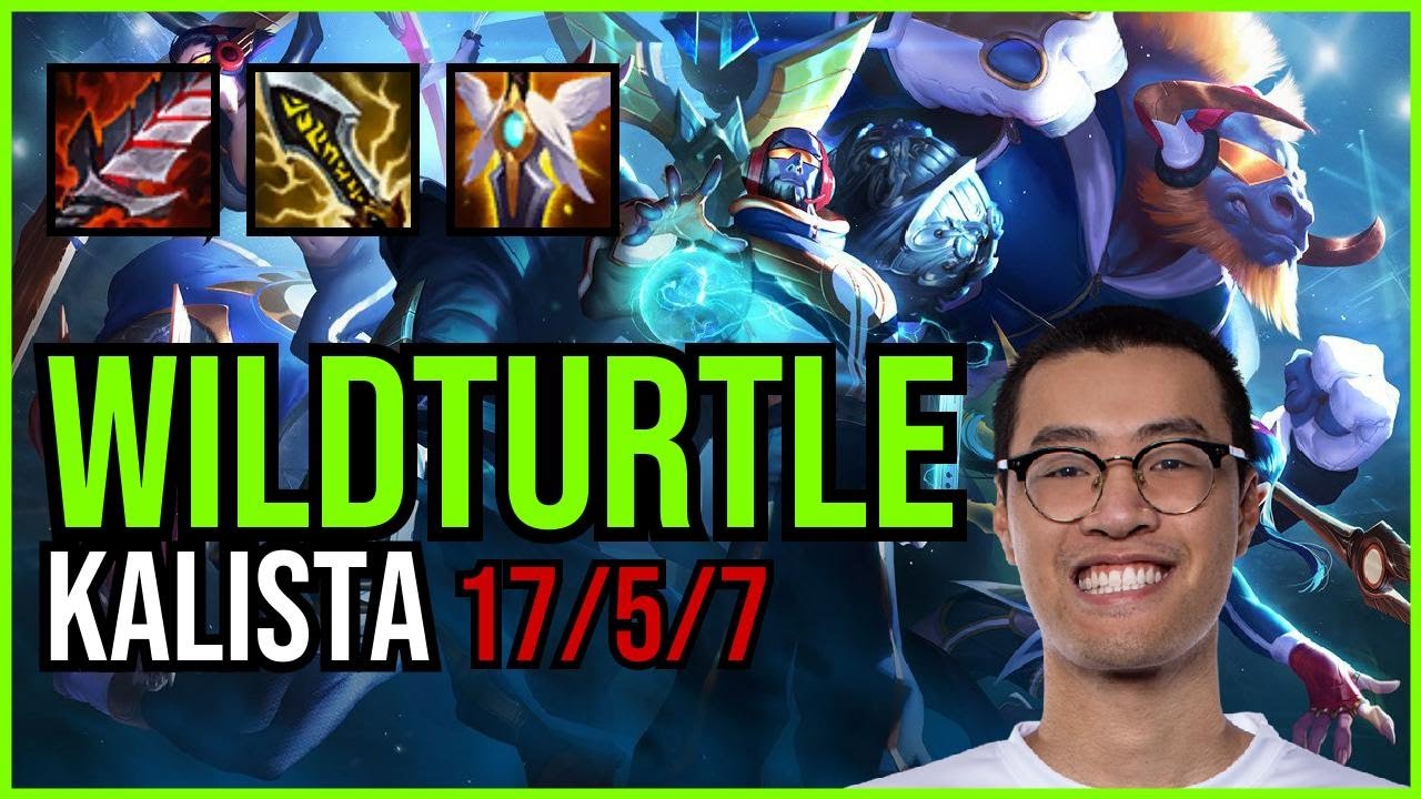 WILDTURTLE - KALISTA vs. TRISTANA ADC | NA GRANDMASTER | PATCH 11.2