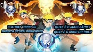 I PLATINUMIZED ALL THE MAIN NARUTO STORM (1,2,3,4) WHICH ONE IS THE EASIEST AND THE HARDEST??? screenshot 2