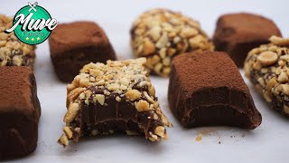 Bocadillos de CHOCOLATE FUDGE súper fáciles y con pocos ingredientes | Muve Flavors