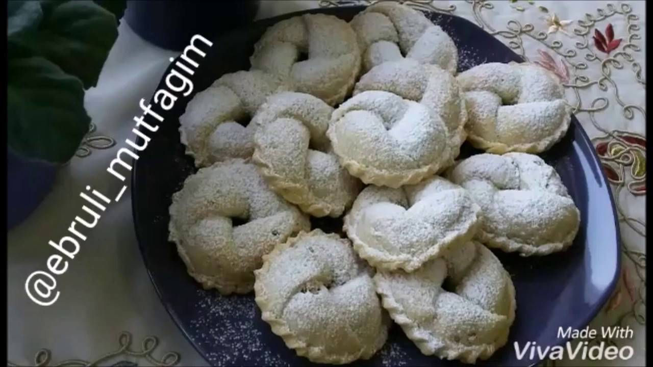 ELMALI RÜZGAR GÜLÜ KURABİYE YouTube
