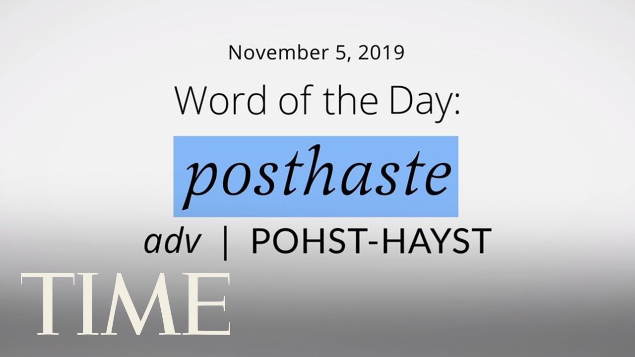Merriam Webster Word Of The Day