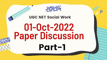 01-Oct-2022 Social Work Question Paper Discussion || UGC NET || C.P. Yadav