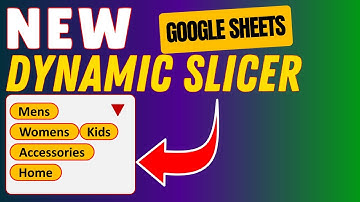 Unlock NEW Dynamic Slicers with Multi-Selection DROPDOWNS in Google Sheets