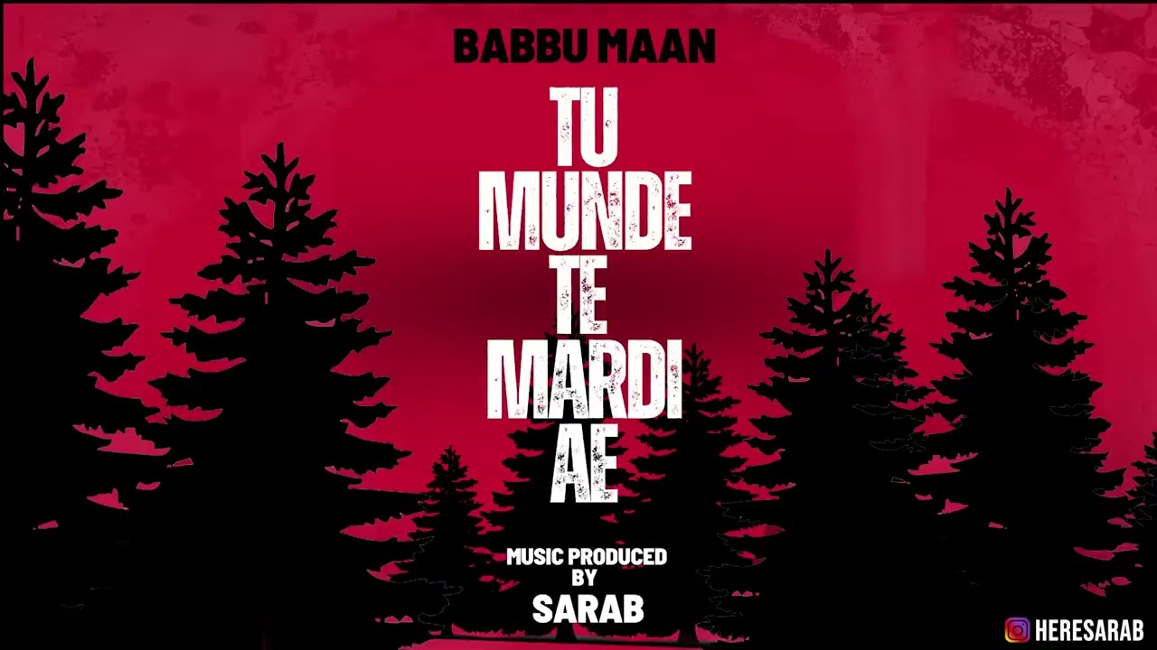 TU MUNDE TE MARDI AE  BABBU MAAN X SARAB  DARK TRAP