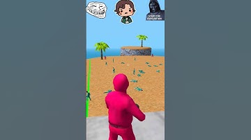 Brainrot Squid 게임 3 ✅⭕🚫서바이벌 레벨 264 #게임플레이 #squidgame #3d#shorts#k #gaming ‎@imostarit