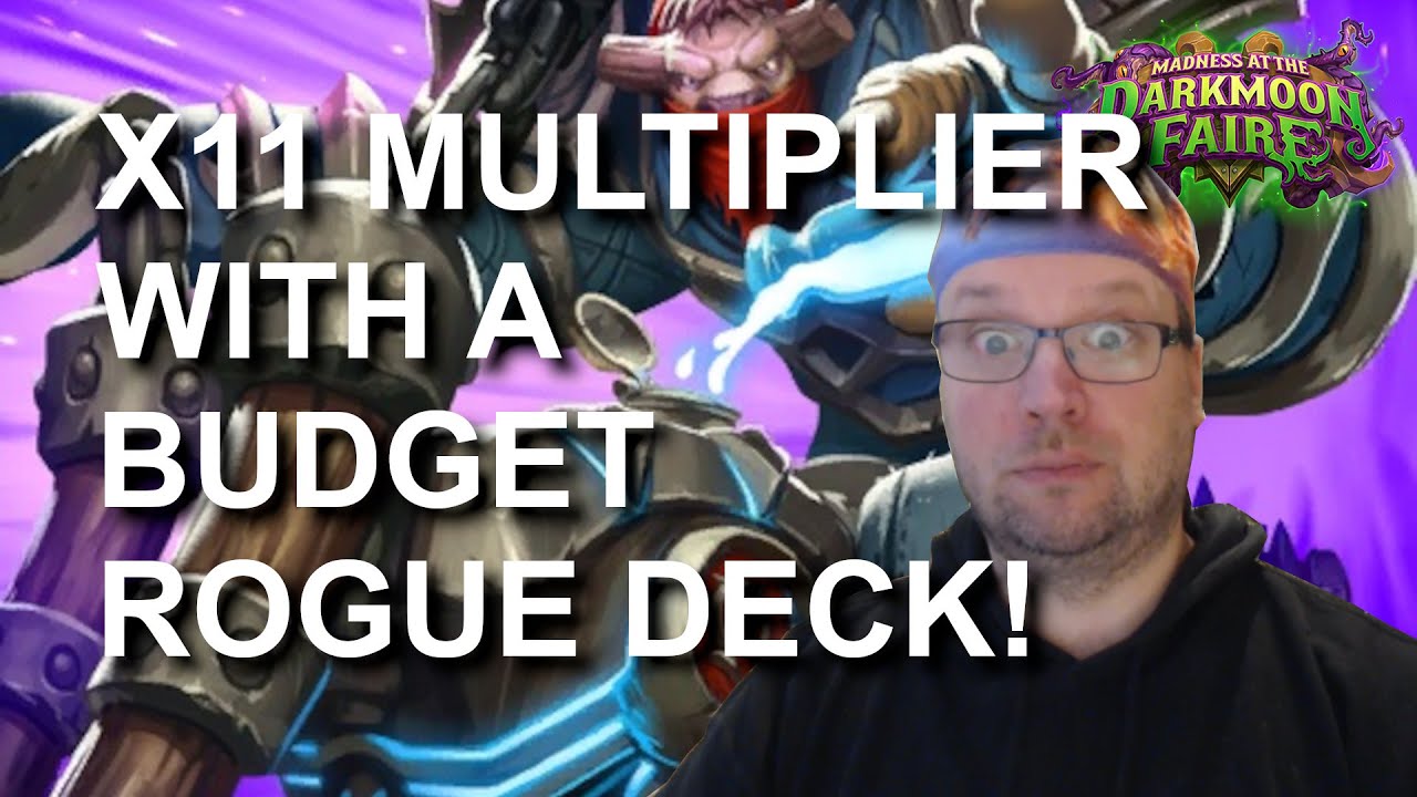 Legend Budget Aggro Rogue deck guide and gameplay (Hearthstone Darkmoon Races)