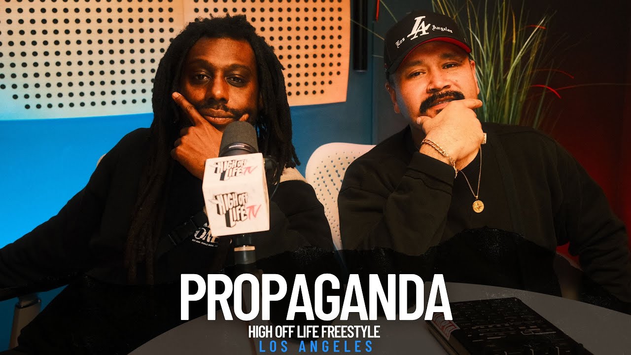 Propaganda High Off Life Freestyle | LA Native Puts the West on His Back