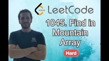 FIND IN MOUNTAIN ARRAY (Leetcode) - Code & Whiteboard