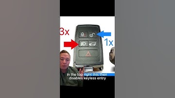 How to turn OFF keyless entry on your Range Rover and Mercedes to prevent RELAY THEFT