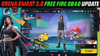 (New) Garena Smart 3.0 Free Fire OB40 Best Emulator For Low End PC 1GB Ram - Without Graphics Card