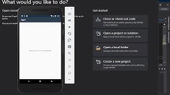Visual Studio 2019 (First Xamarin Android App) - Durasi: 16.01. 