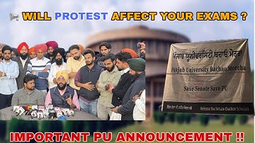  📢 PU Exams Safe or Postponed? | PU Bachao Morcha BREAKS Silence