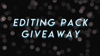 Editing Pack Giveaway (Overlays, CCs, Fonts, etc.) Premier Pro, After Effects, Sony Vegas