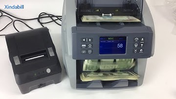 2 CIS Show Total Value 6-8 mix Billnote Counting Fake money Currency Detecting Bill Counter