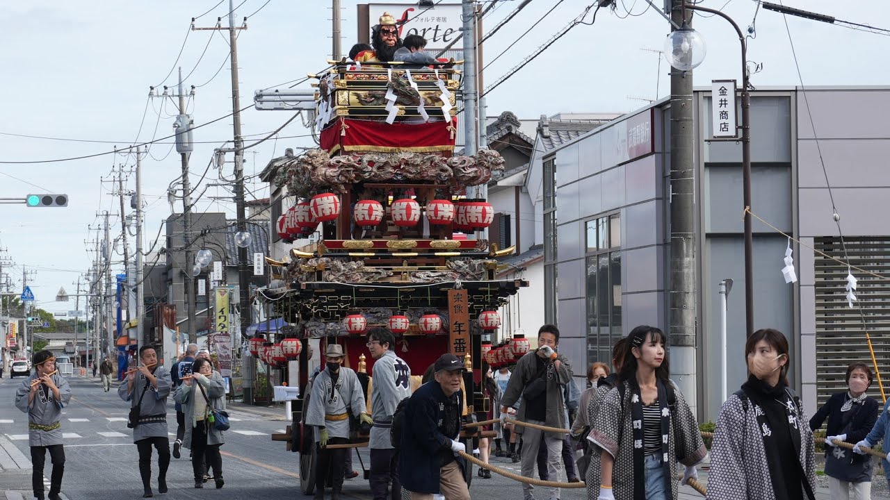 #1 寄居秋祭りに行って来たよ2025【本町の山車】