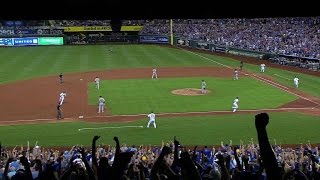 PIT@KC: Dyson's base hit breaks a scoreless tie