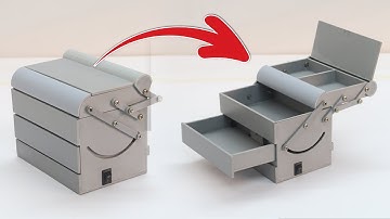 Automatic toolbox from PVC