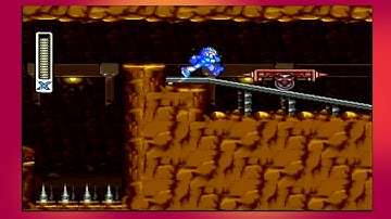 Mega Man X Snes 100% Walkthrough Part 6 Armored Armadillo
