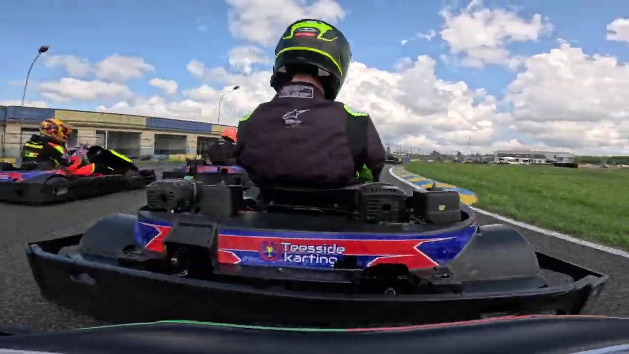 Onboard - Le Mans - 24 Hour Karting Series 2024 - Kart #5 - Race Start & First Stint