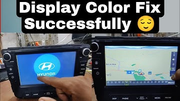 Creta Display Problem | Verna Display Problem | Creta Display colour problem