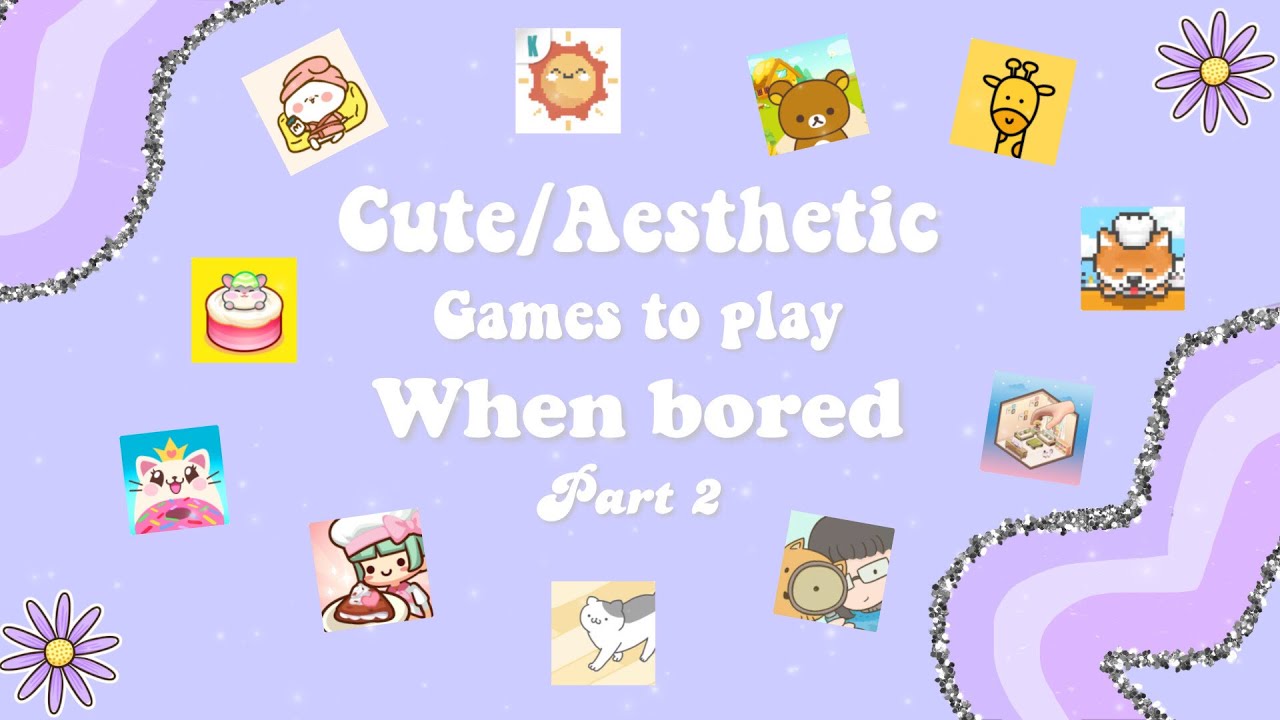 ♡︎11 cute/aesthetic games to play when bored (links in description)♡︎ 