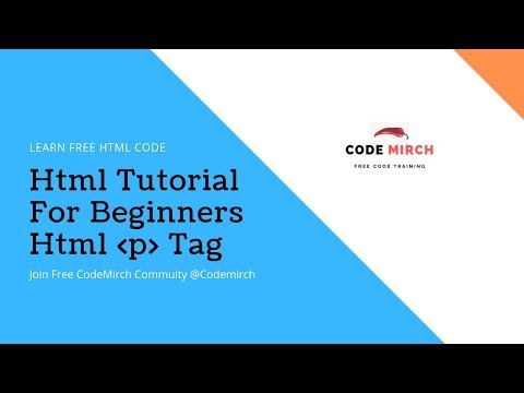 Html Paragraph Tags