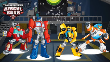 Transformers Rescue Bots: Hero 🤖 Escape avalanche and rescue civilians!