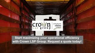 3PL Cross Docking Service from Crown LSP Group