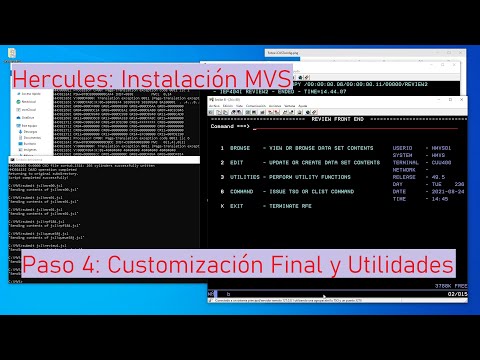 Hercules: Instalación MVS