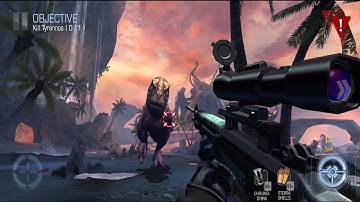 DINO HUNTER: DEADLY SHORE - Gameplay Walkthrough Part 331 Kill Tyrannos