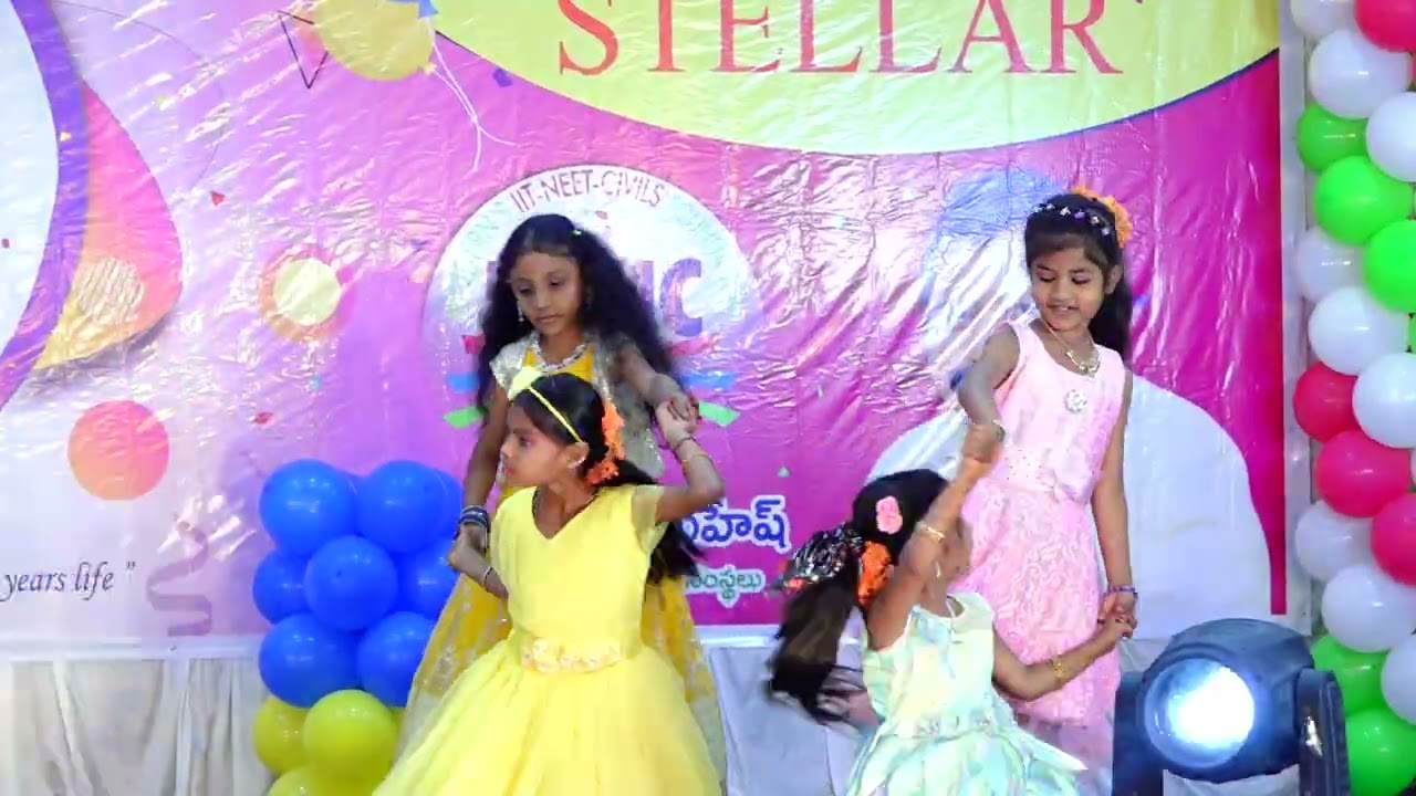 Modern Stellar 16 th Annual day celebrations (1st  b&2nb girls)