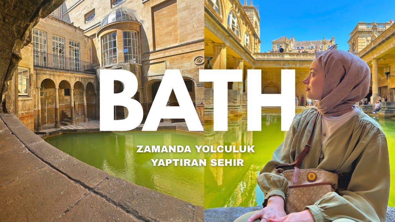 İNGILTERE'DE MUTLAKA GÖRÜLMESI GEREKEN ŞEHIR ￼| BATH #vlog  ￼