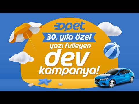 Opet'ten 30. Yıla Özel Yaz Kampanyası