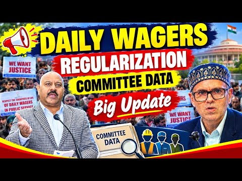 Daily Wager's / Big Update / Committee Report / Regularization Policy / Cabinet Minister's.