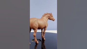 Sculpting my favorite breed of horse, the Fjord!